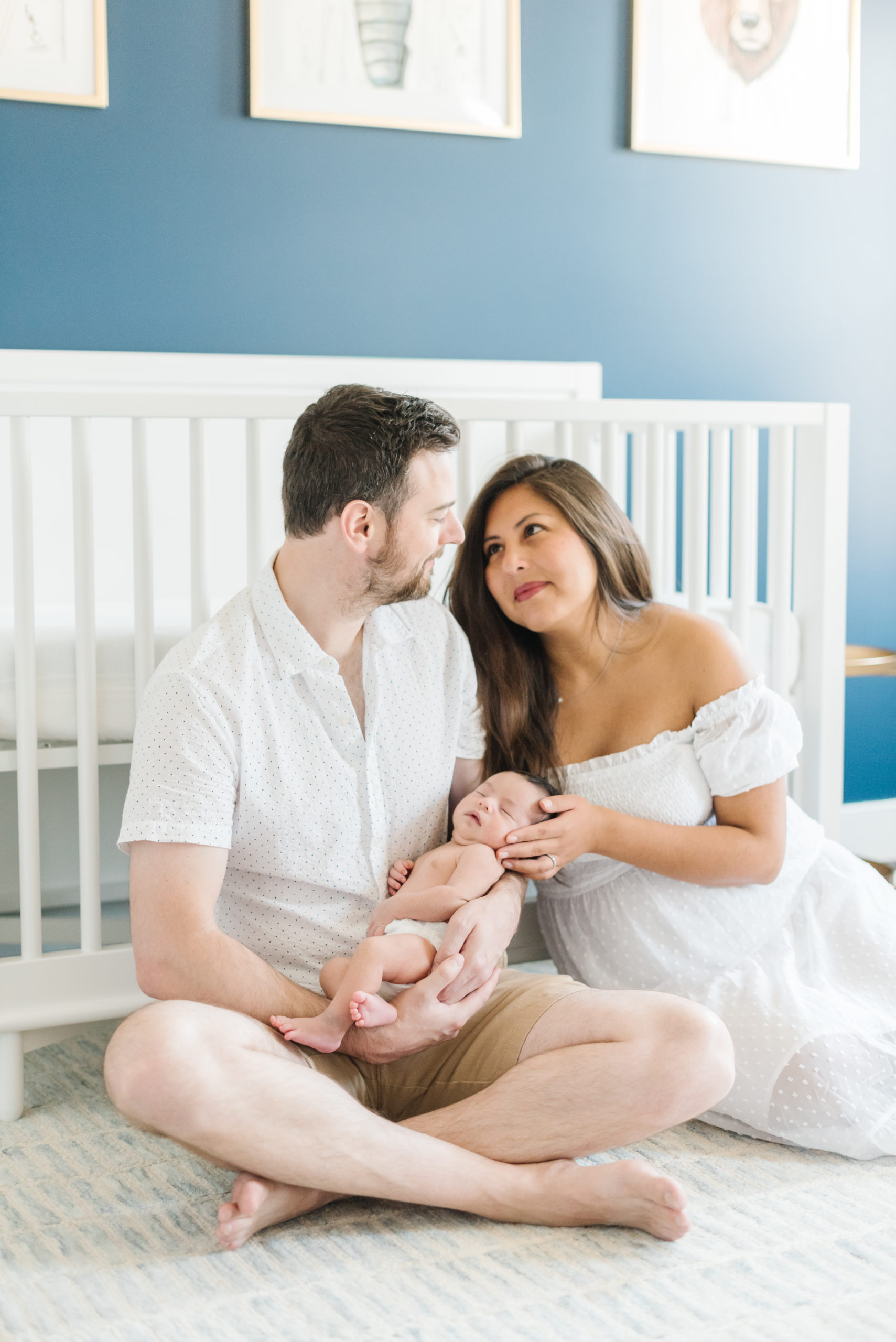 Example of an in-home newborn session.
